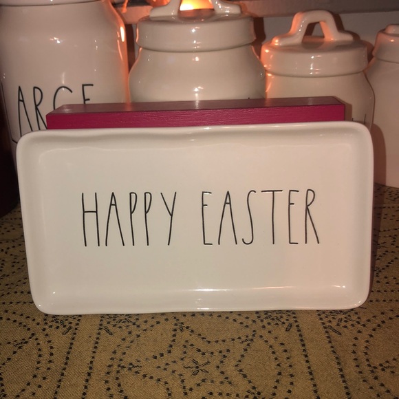 Rae Dunn Other - Rae Dunn HAPPY EASTER Tray Small